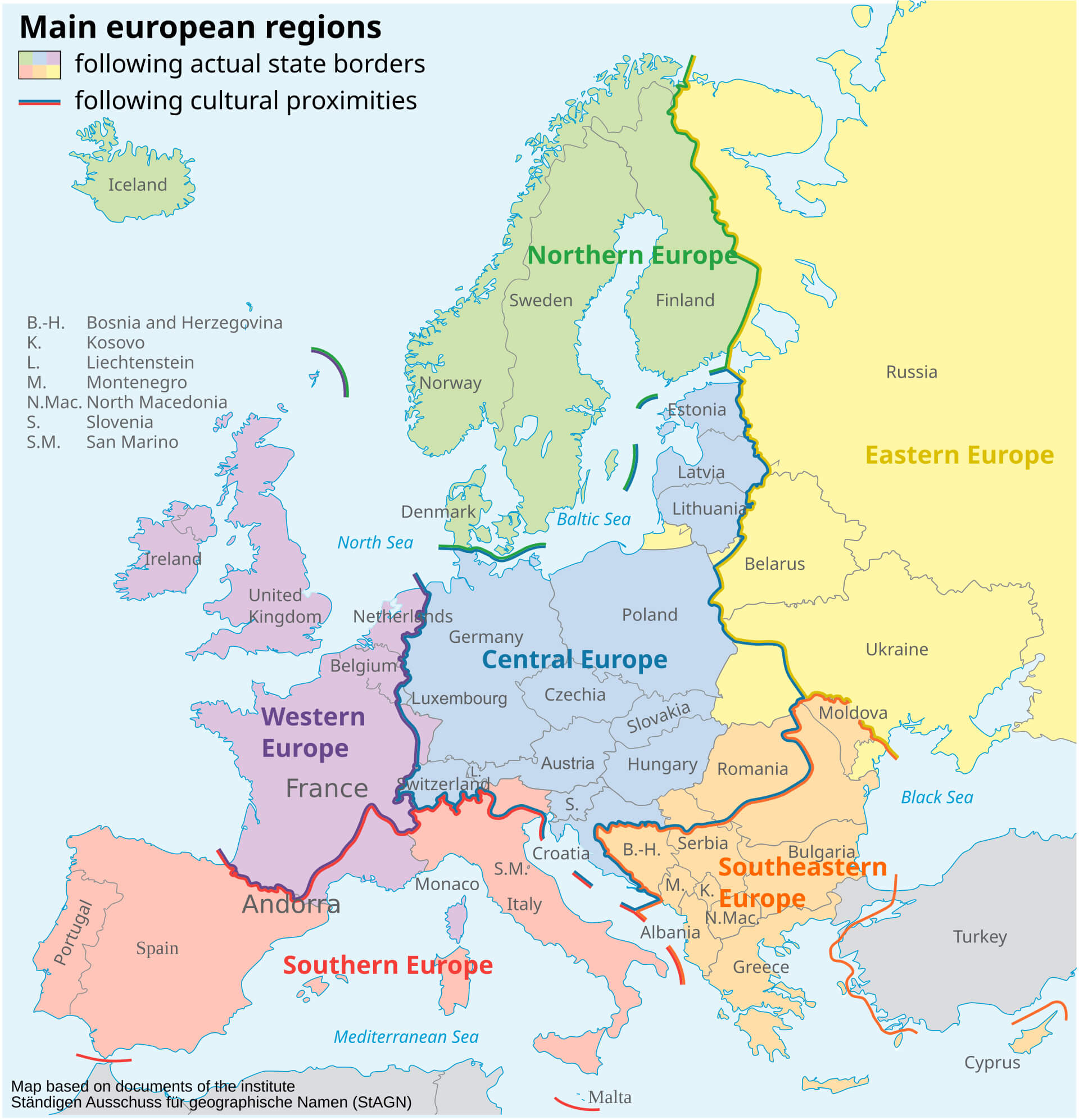 Explore European Countries Map Explore European Countries Map