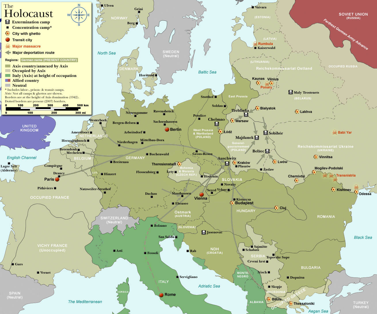 europe map world war2