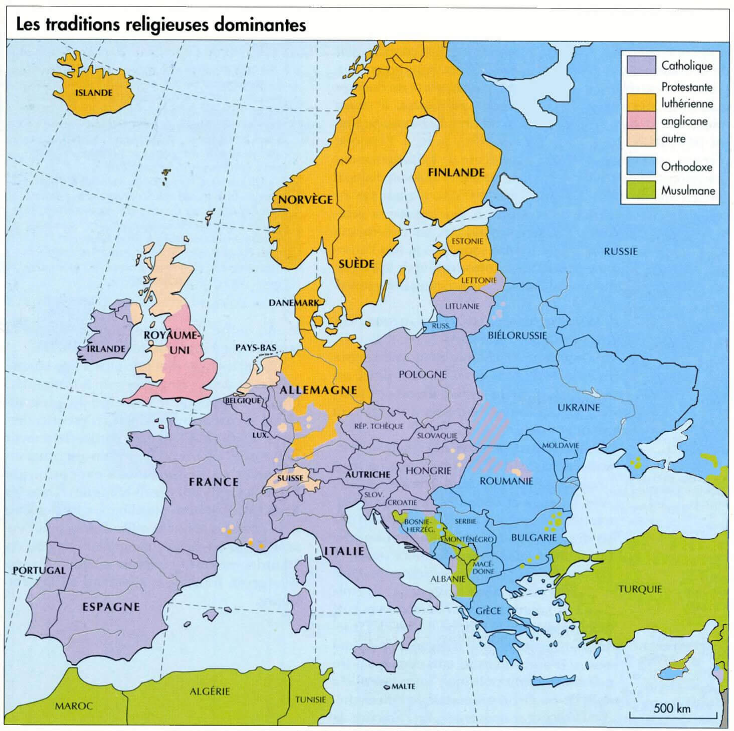 Explore Europe Religion Map Explore Europe Religion Map