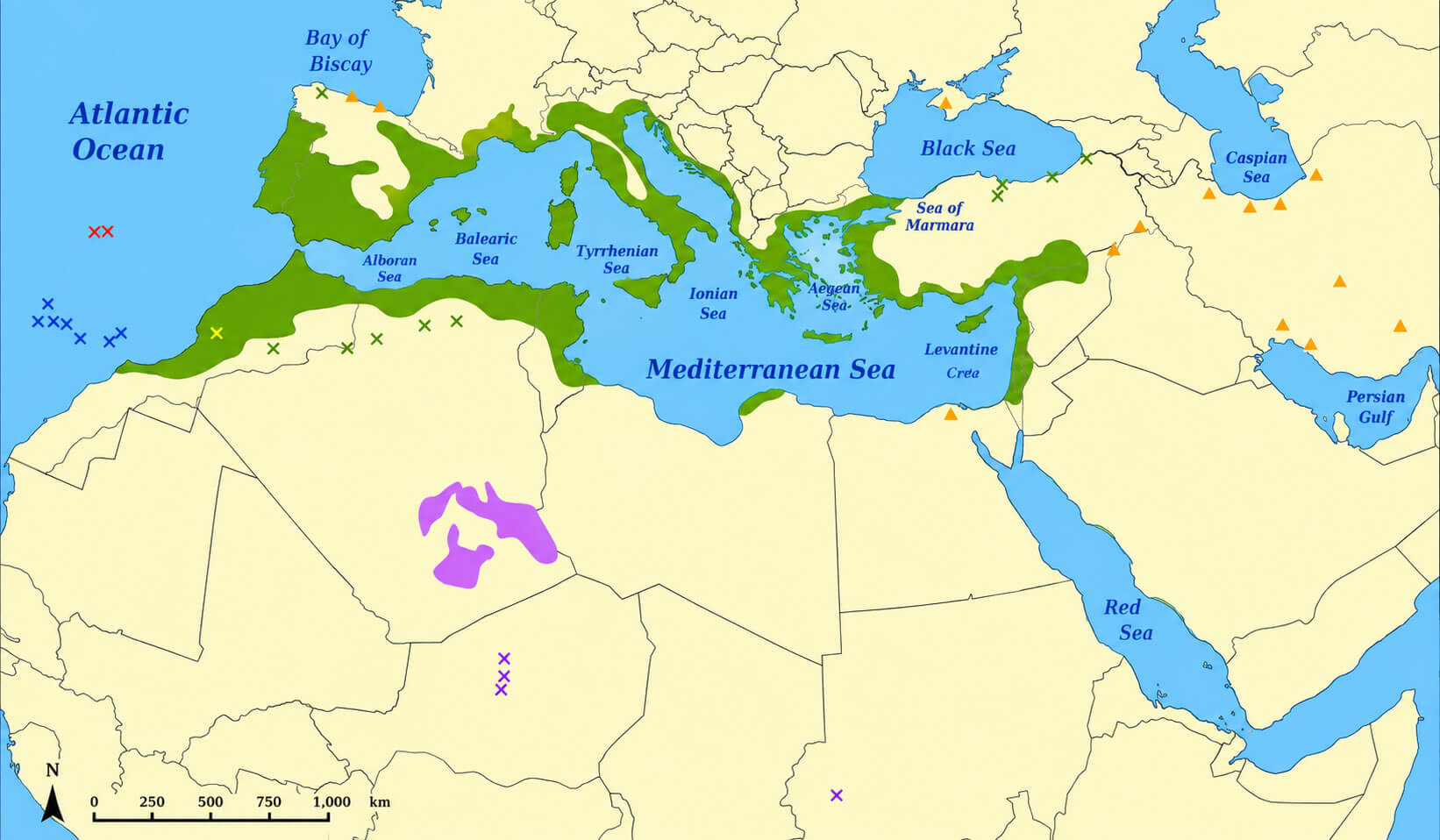 Ottoman Empire expansion map