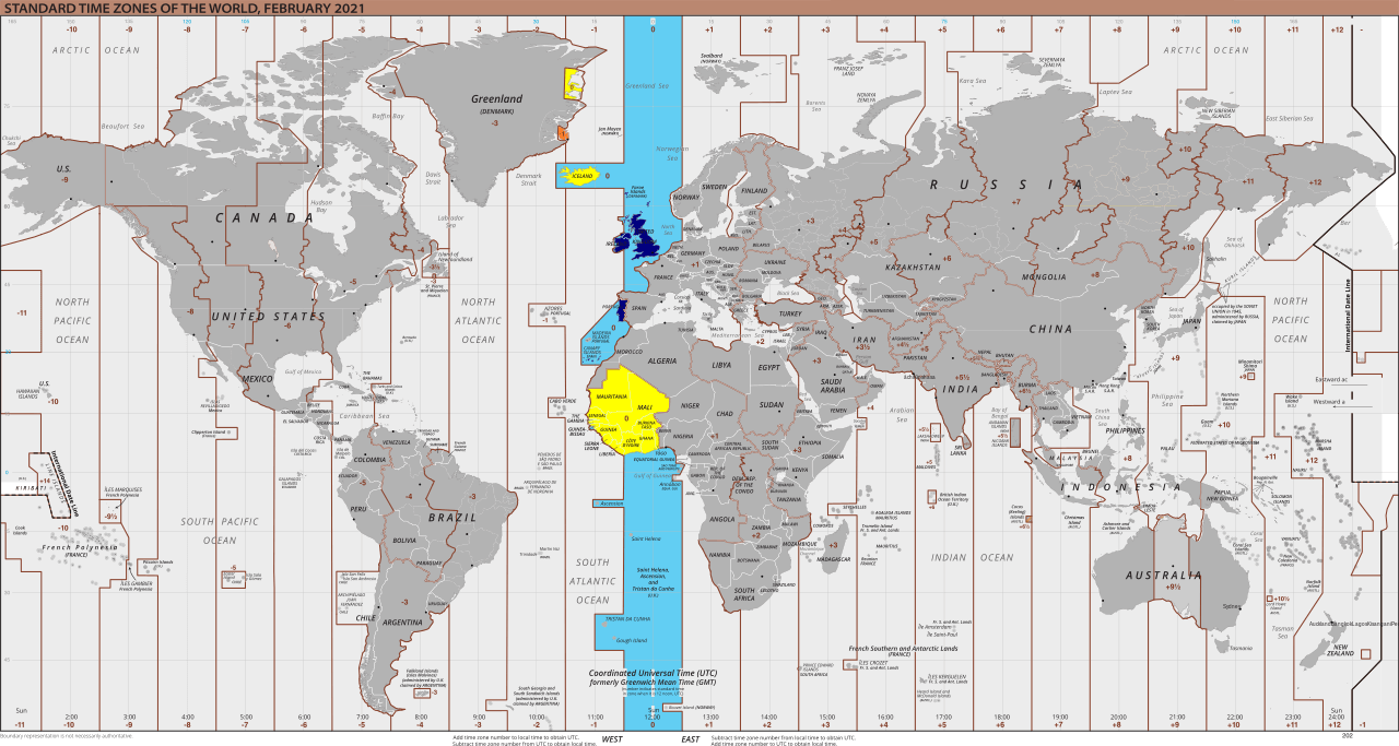 Spain cet 1 central European time map