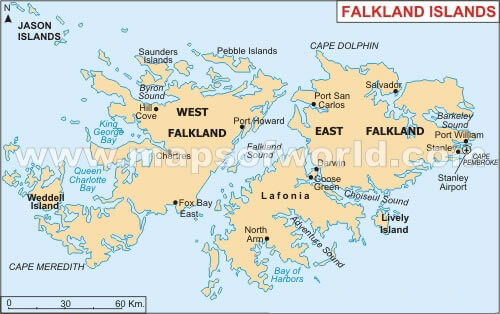 Falkland Islands Map