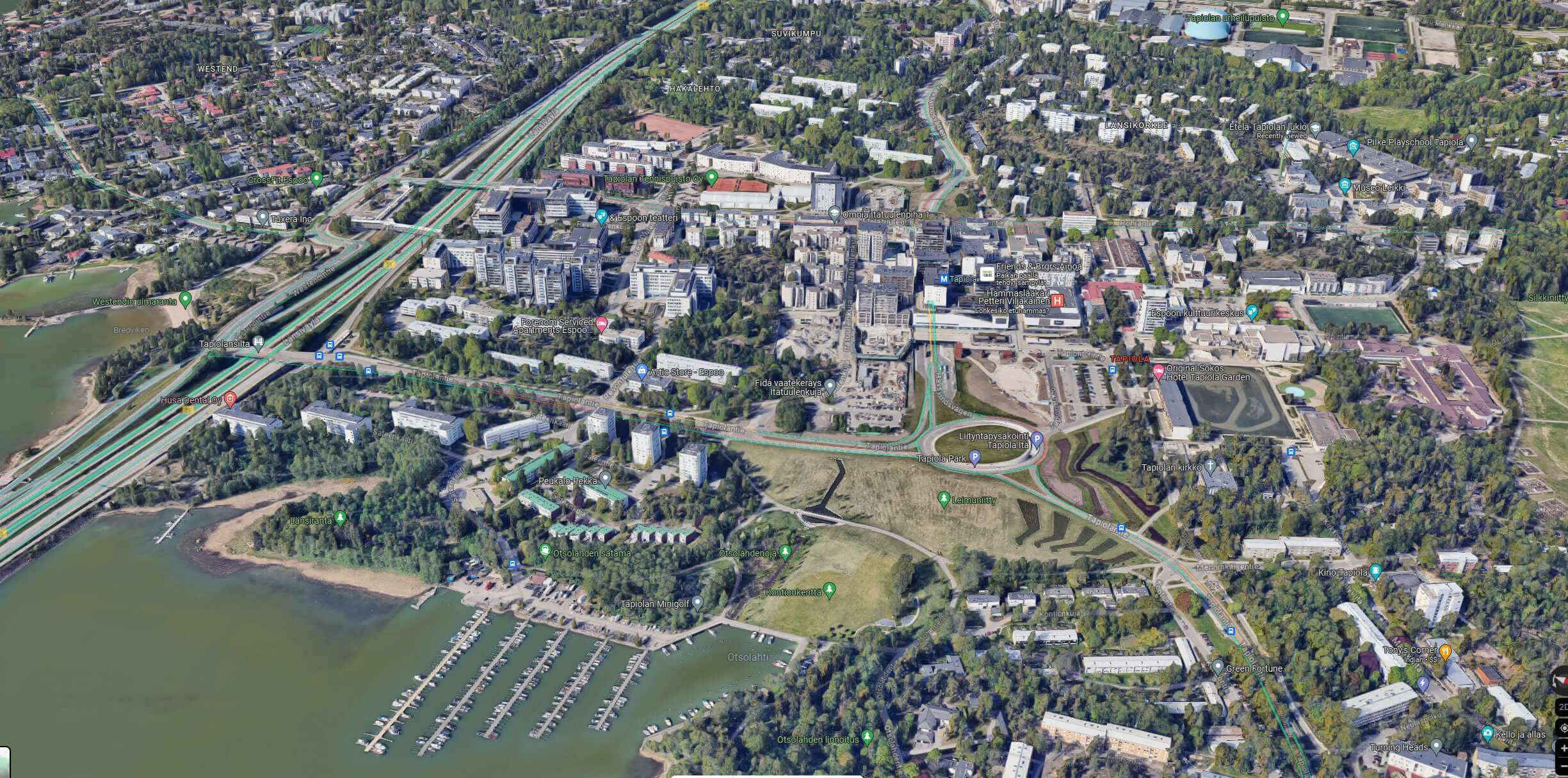 Tapiola Geographic Location And Map