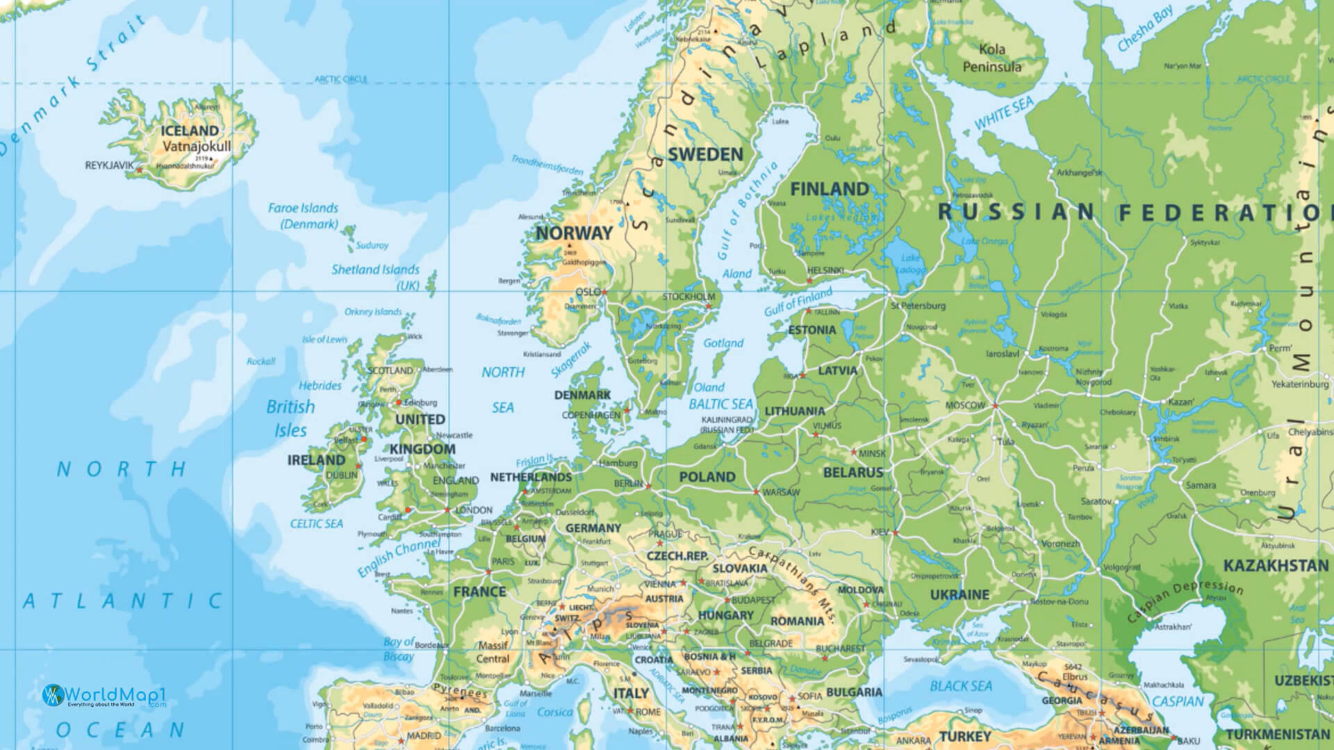 Finland on the World Map A Deep - World%20Map%20Finland