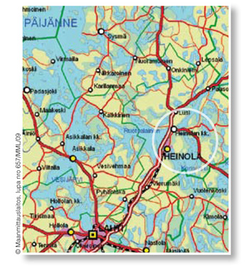 heinola kartta Heinola Map heinola kartta