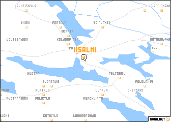 Iisalmi map