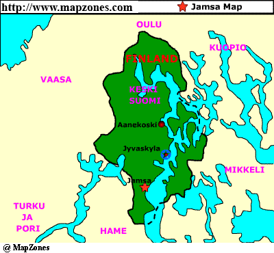 Jamsa map