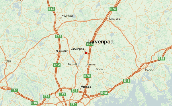 Jarvenpaa map