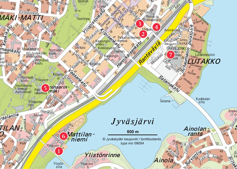 Jyvaskyla maps