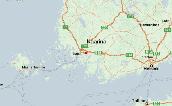 Kaarina helsinki map