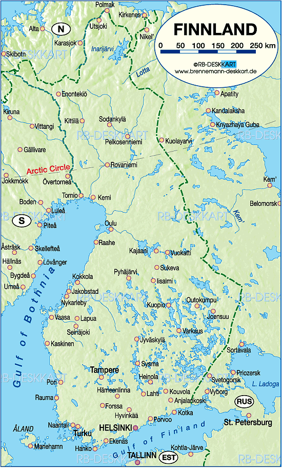 Kokkola map