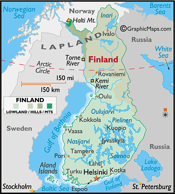 Kuopio Map - Finland