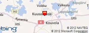 Kuusankoski road map