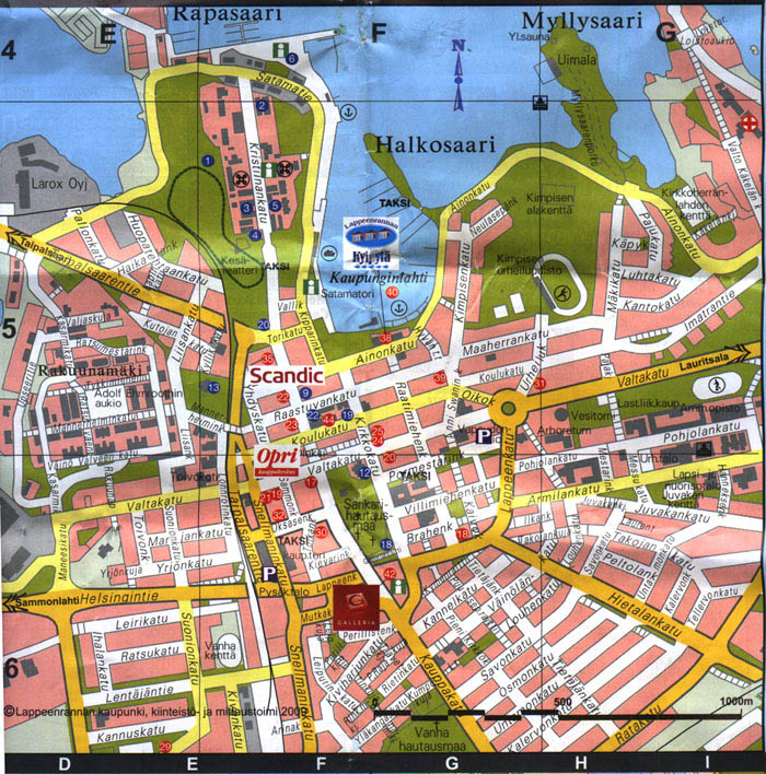 Lappeenranta map