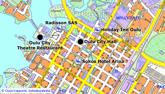 City Map of Oulu