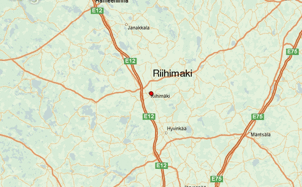 Riihimaki map