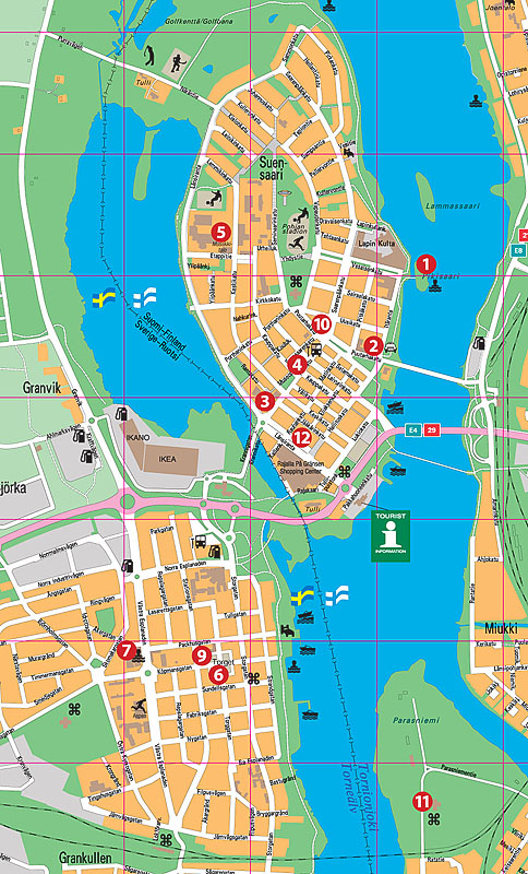 map of Tornio
