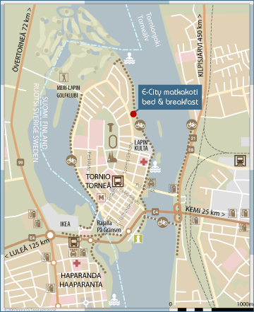Tornio map