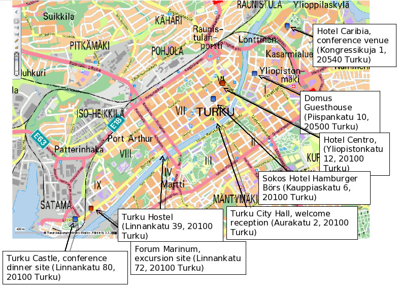 turku map