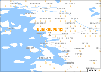 Uusikaupunki map
