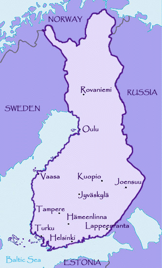 vantaa finland map