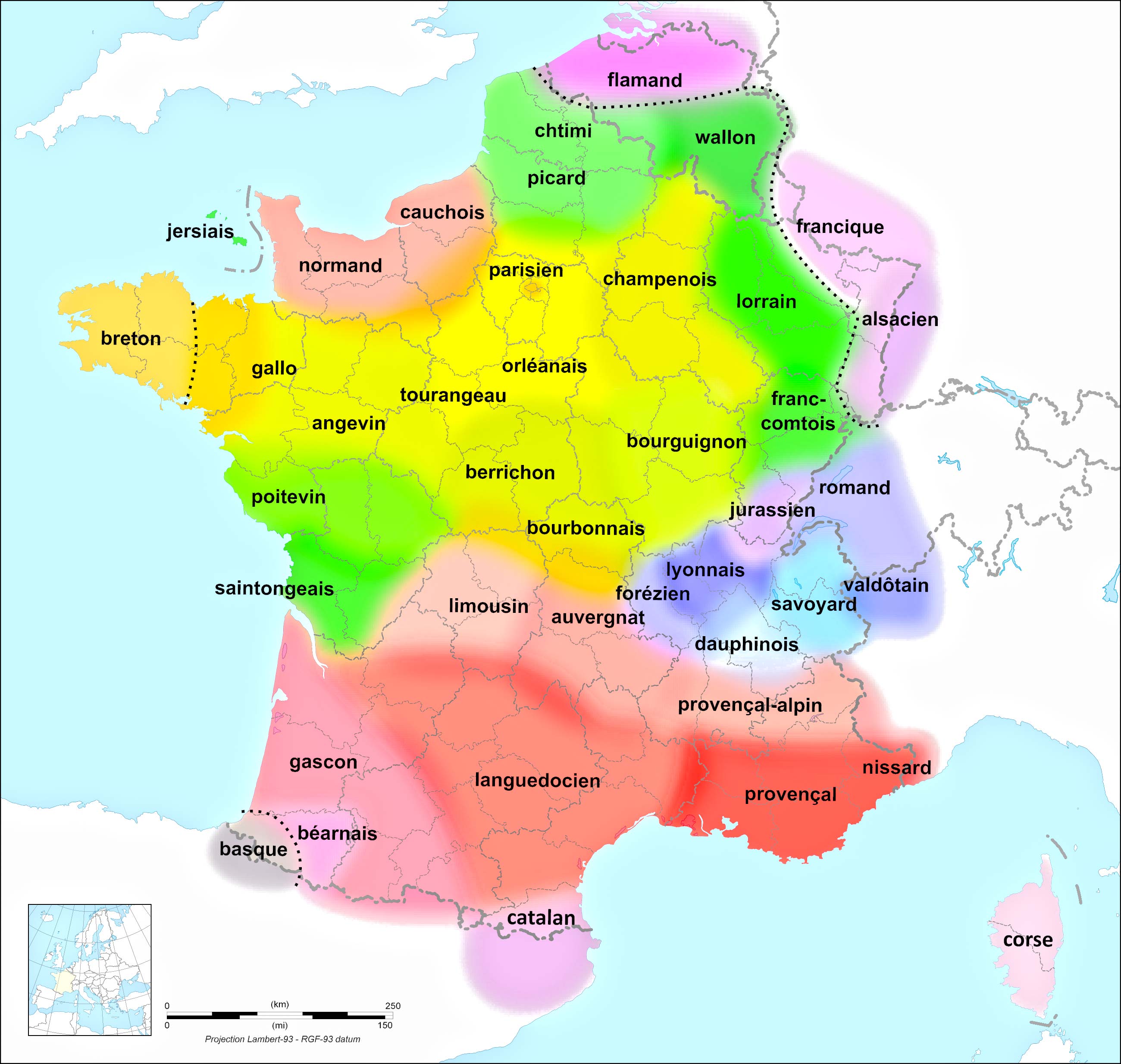 Navigating France: A Cartographic Journey Through its Region