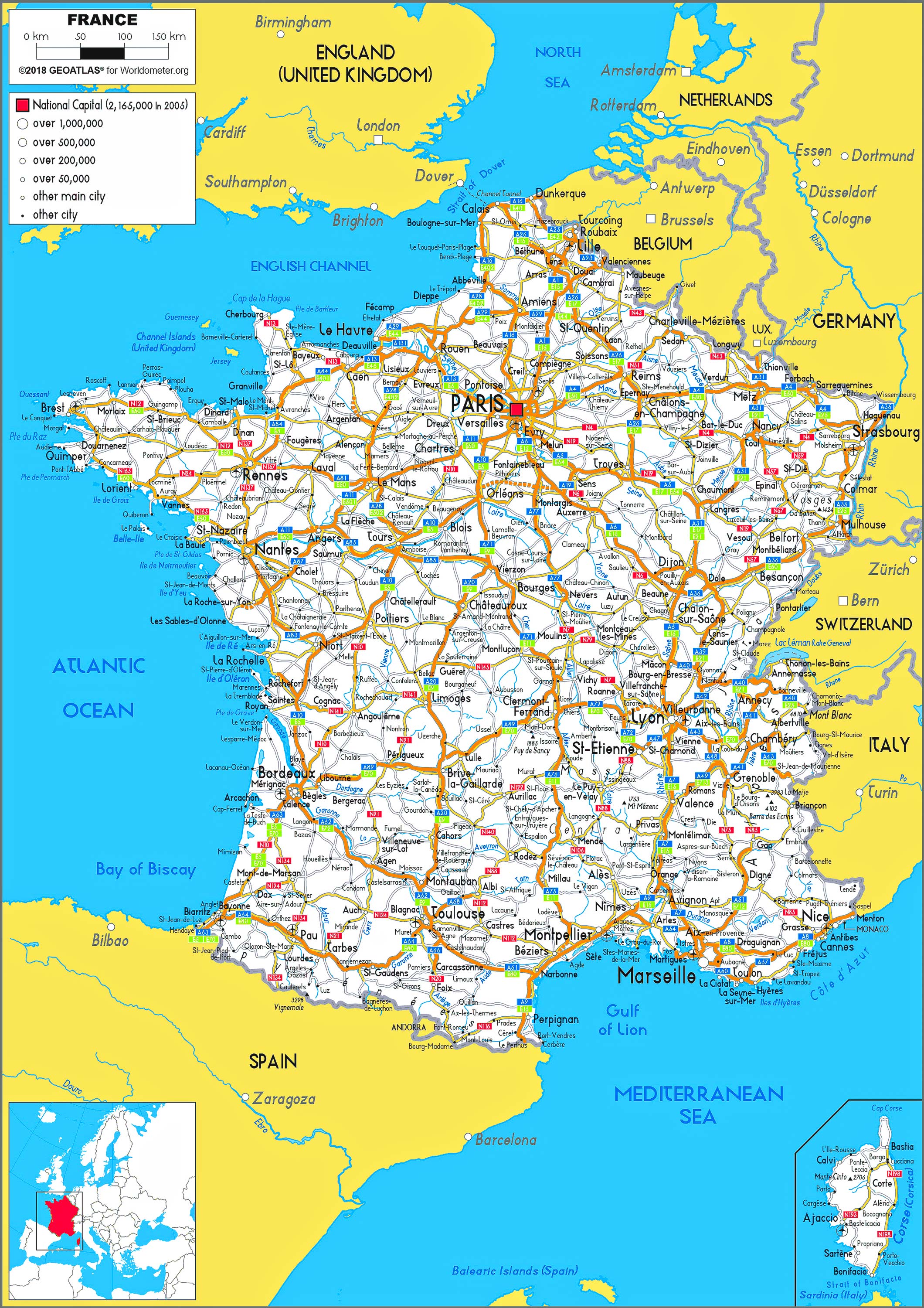 France Road Map