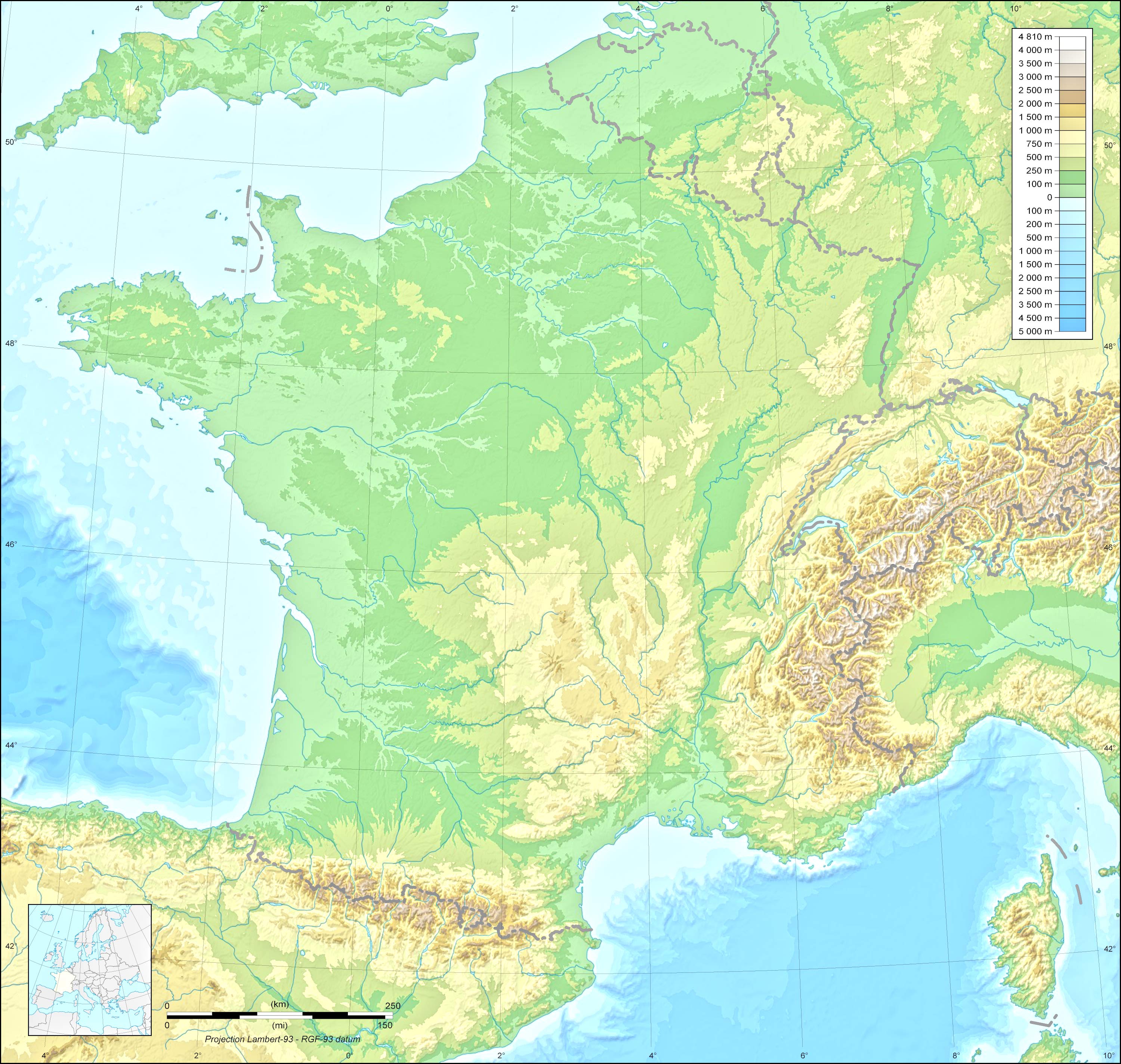 Navigating France: A Cartographic Journey Through its Region