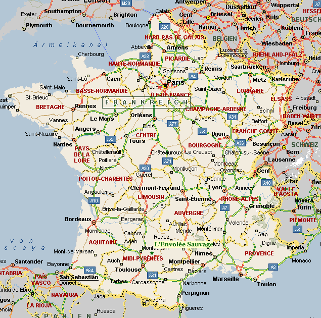 france Albi map
