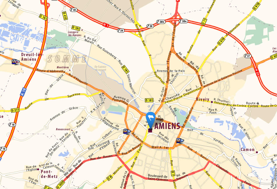 Amiens map