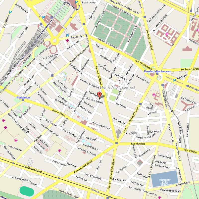 Blois street map