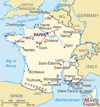 Blois france map
