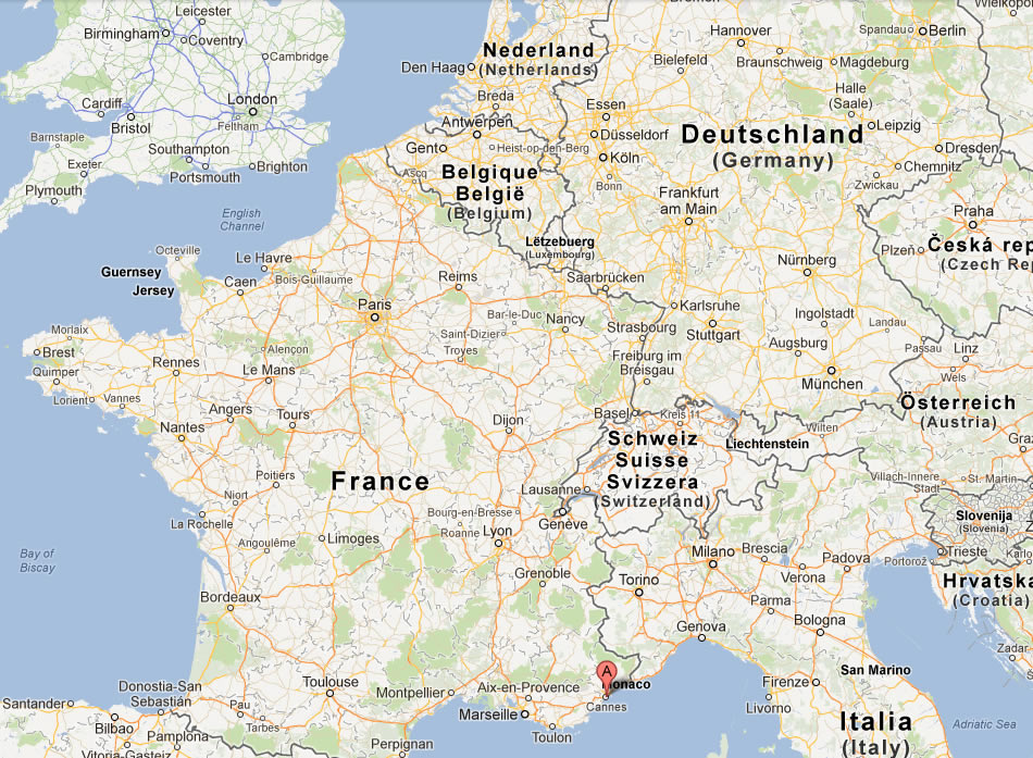 map of Cannes france