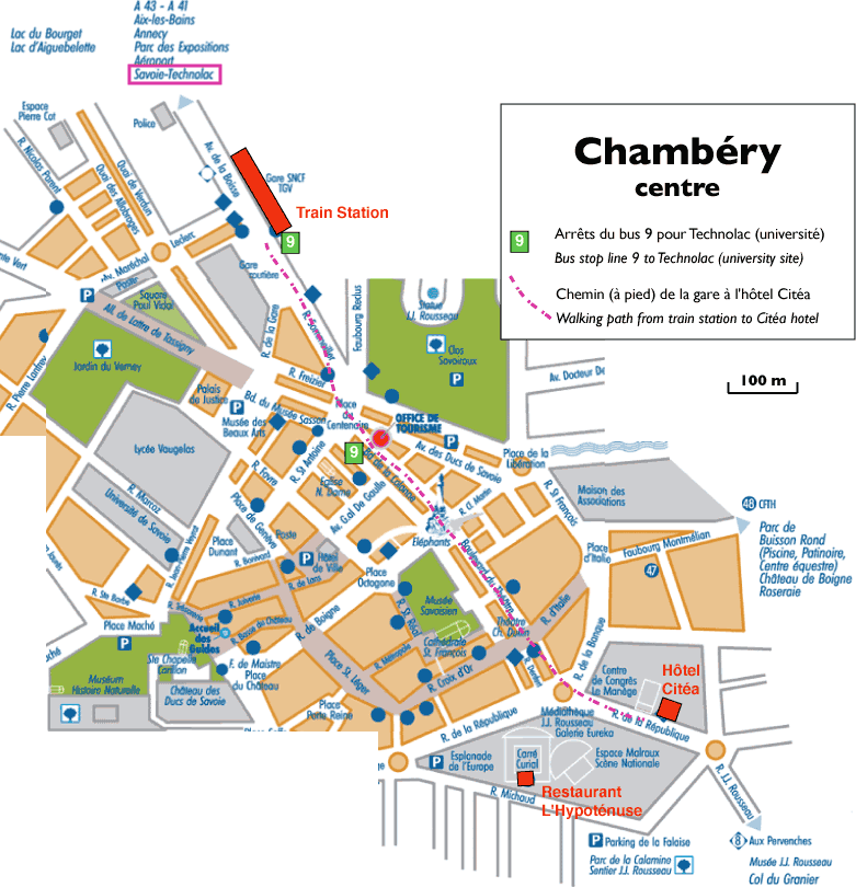 Chambery plan