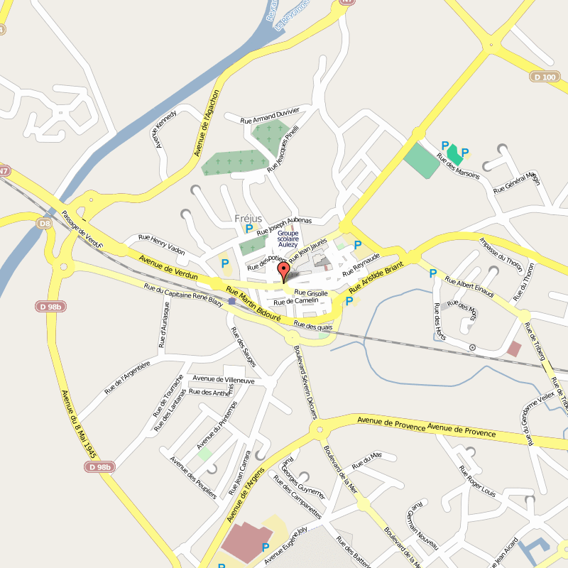 Frejus map