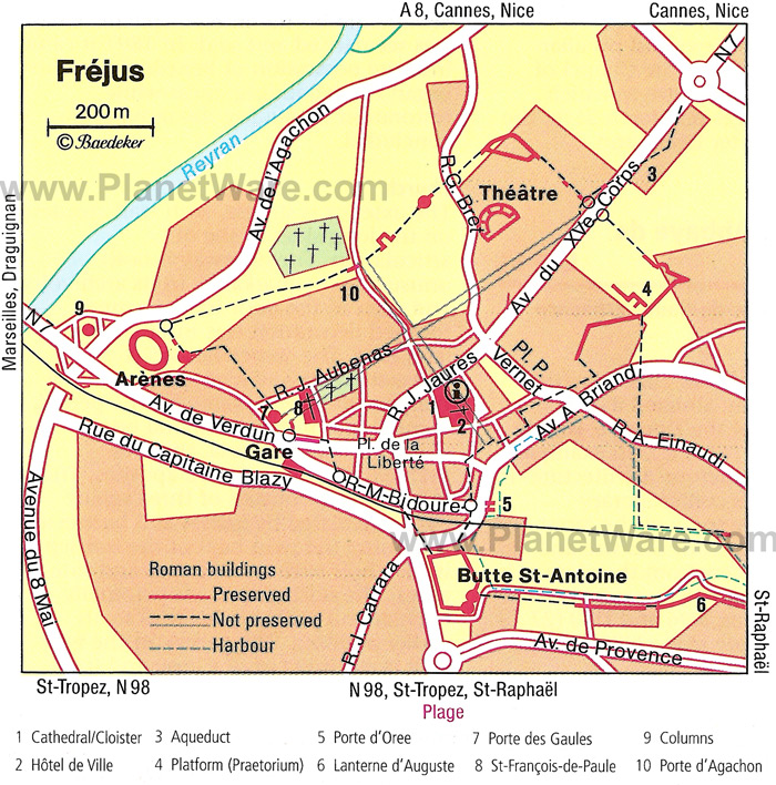 frejus map