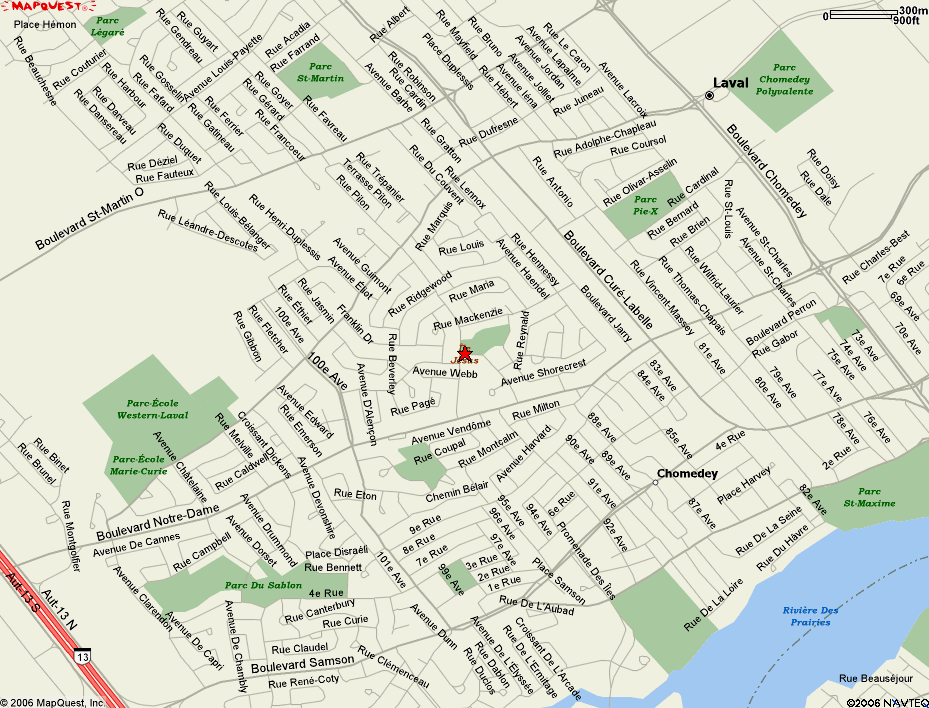 Laval map