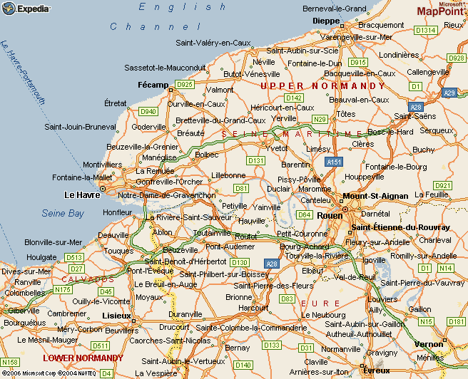 Le Havre Map