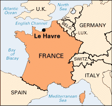 Le Havre Map