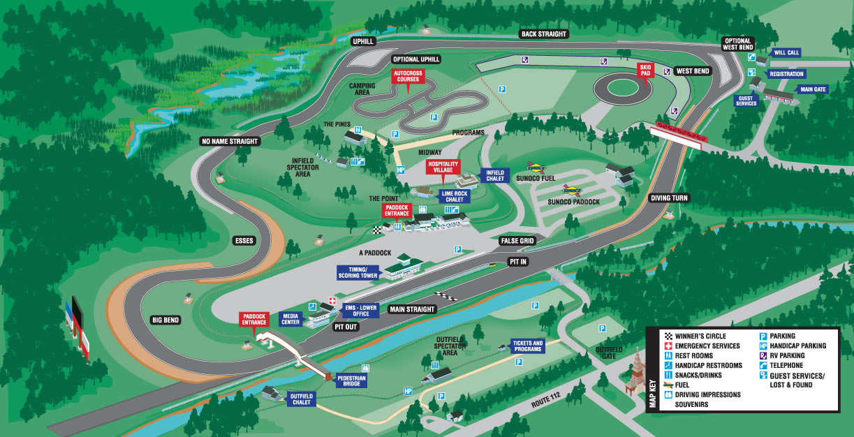 Le Mans f1 race map