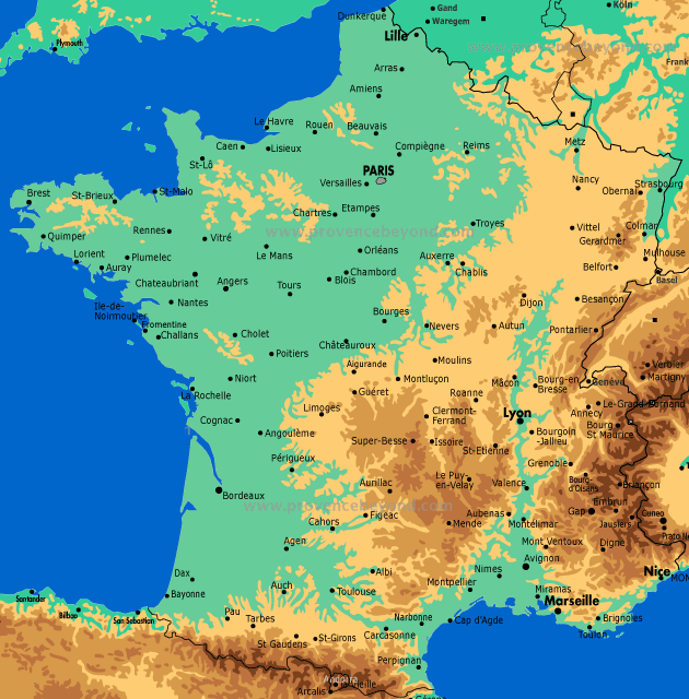 France Geological Map