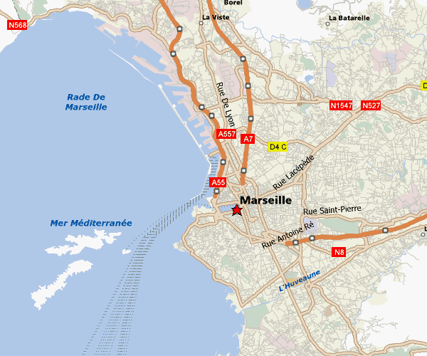 Marseille road map