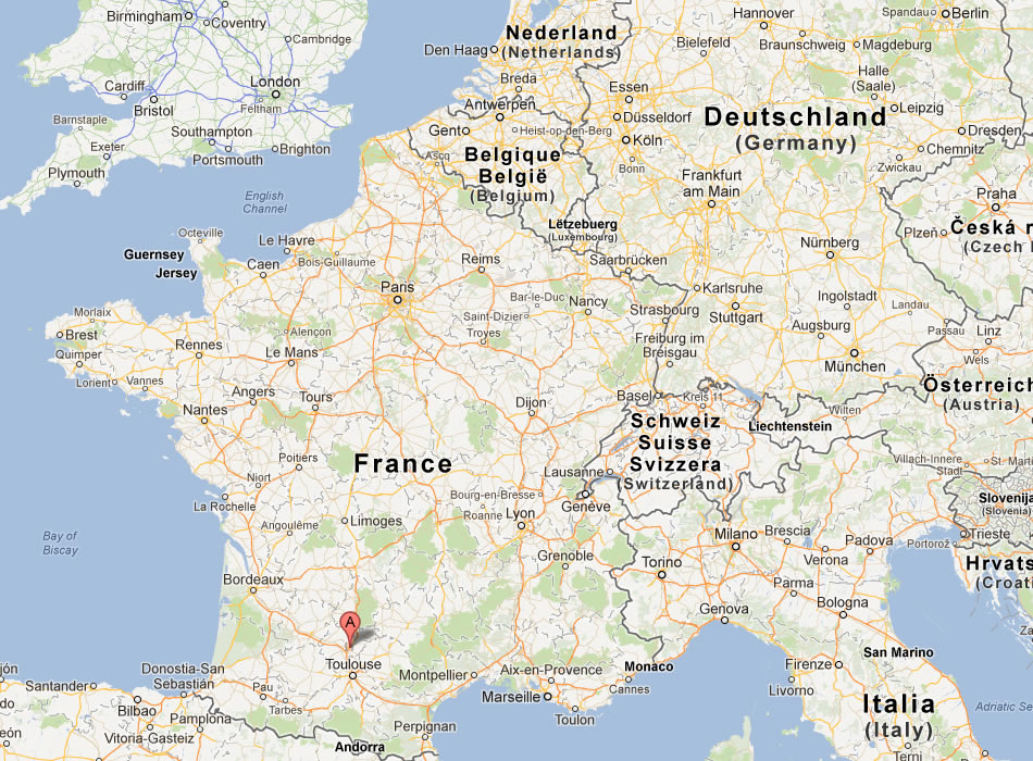 map of Montauban france