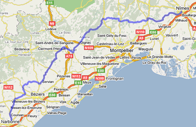 Nimes road map