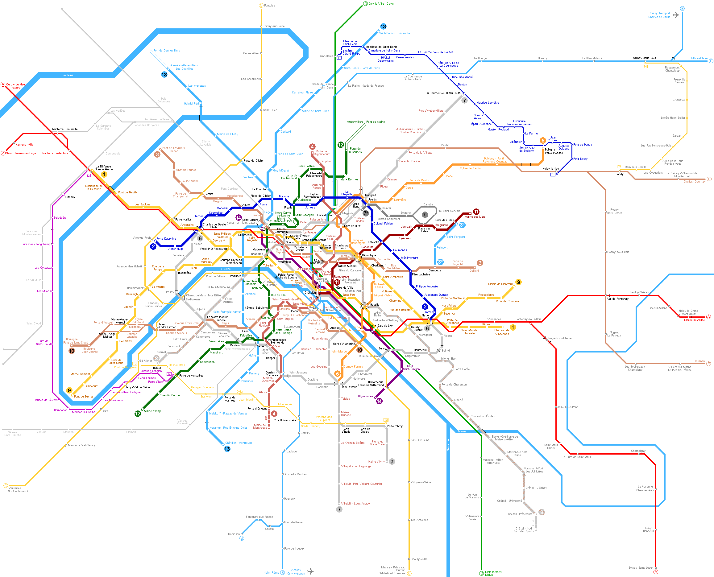 Paris Map