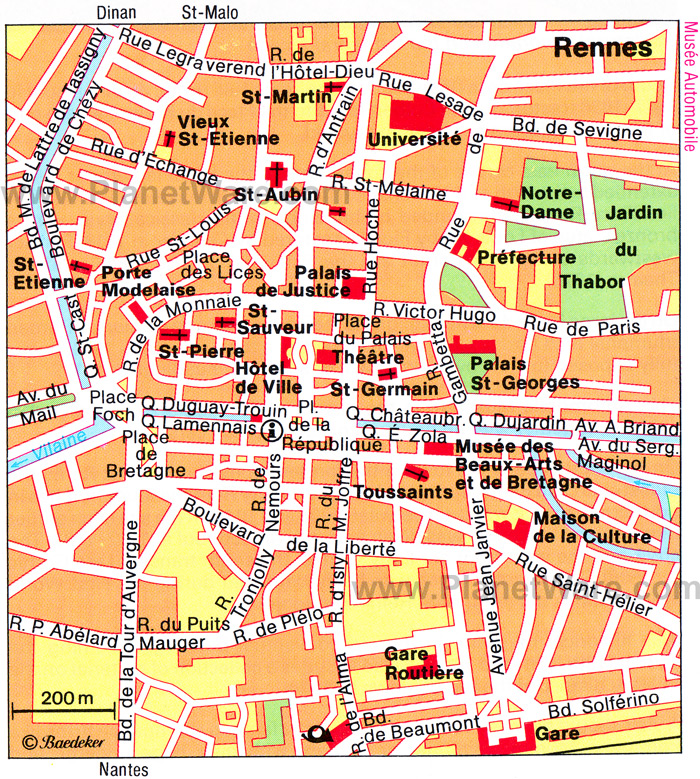 rennes map