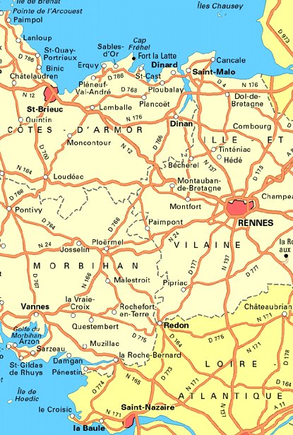 Rennes road map