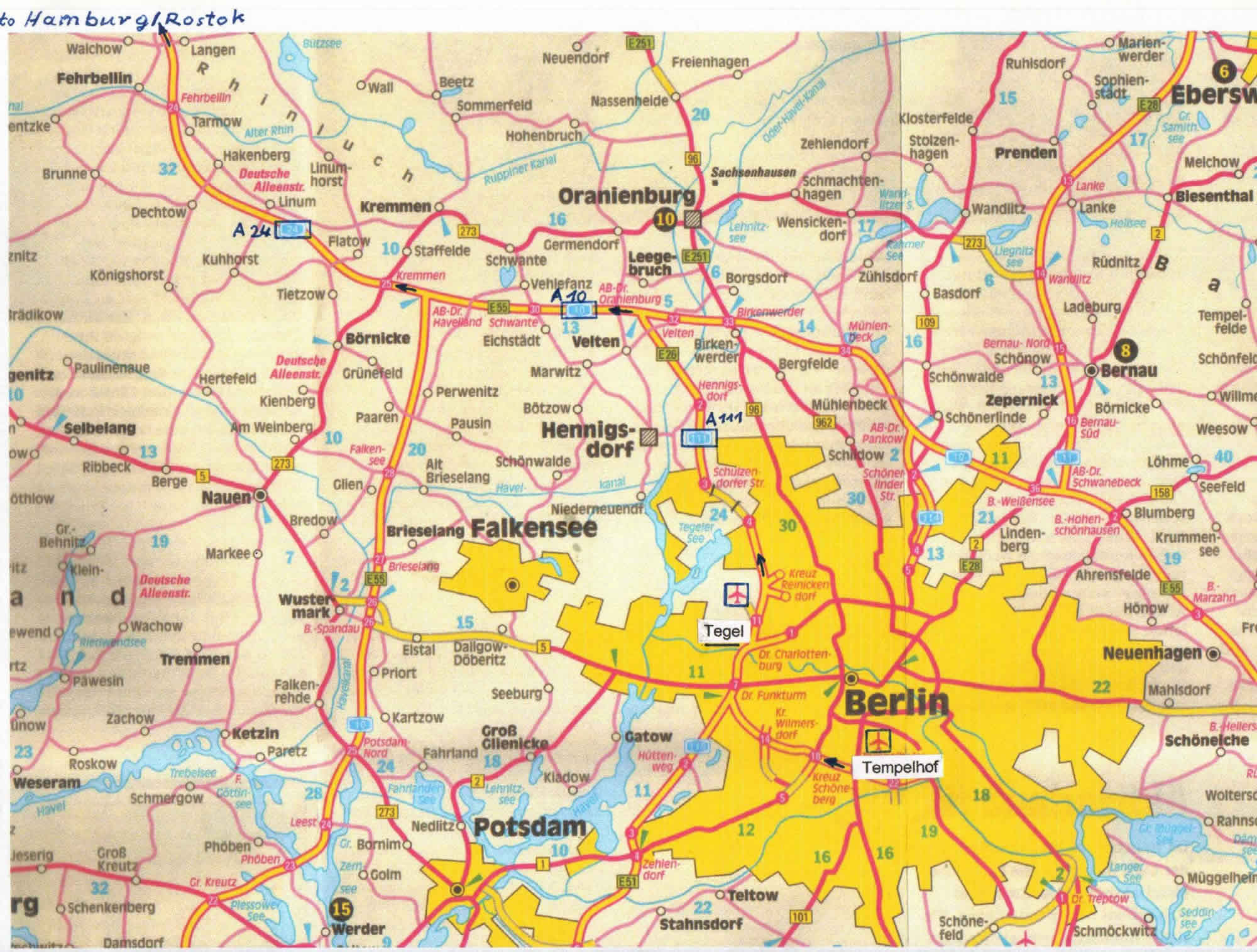 Berlin Map - Germany