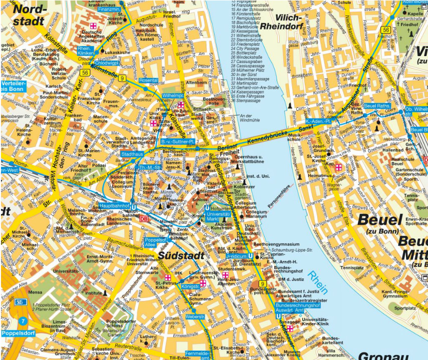 Bonn map