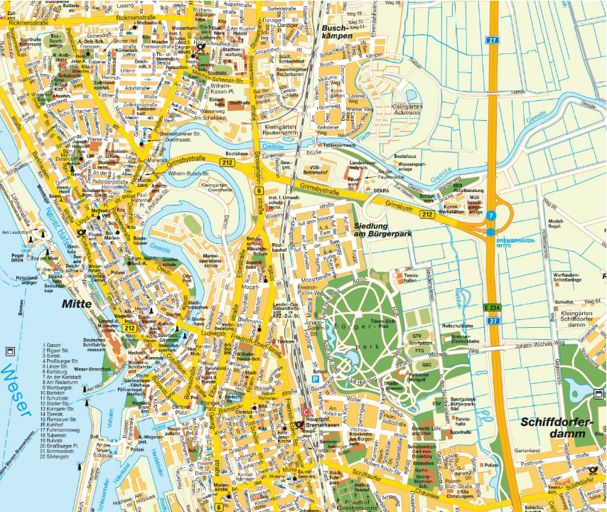 Bremerhaven map